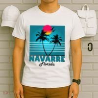 Navarre Beach Florida Fl Summer Seagulls Souvenirs T-Shirt thumb 6