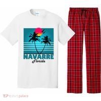 Navarre Beach Florida Fl Summer Seagulls Souvenirs Pajama Set thumb 0