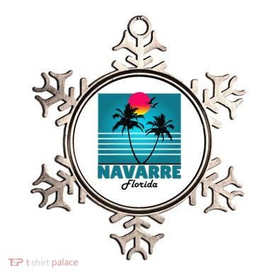 Navarre Beach Florida Fl Summer Seagulls Souvenirs Ornament