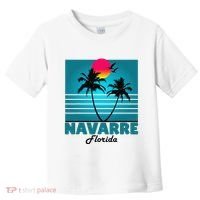Navarre Beach Florida Fl Summer Seagulls Souvenirs Toddler T-Shirt thumb 0