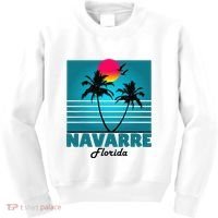 Navarre Beach Florida Fl Summer Seagulls Souvenirs Kids Sweatshirt thumb 0