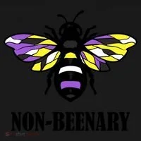 Non Binary Flag Bee Funny Proud Lgbtq Ally Nonbinary Pride Gift Bucket Hat thumb 4
