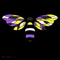 Non Binary Flag Bee Funny Proud Lgbtq Ally Nonbinary Pride Gift Ornament thumb 1