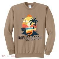 Naples Beach Florida Surfboard Waves Beach Sweatshirt thumb 0