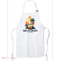 Naples Beach Florida Surfboard Waves Beach Apron thumb 0