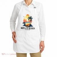 Naples Beach Florida Surfboard Waves Beach Apron thumb 2