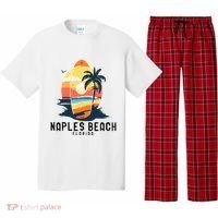 Naples Beach Florida Surfboard Waves Beach Pajama Set thumb 0