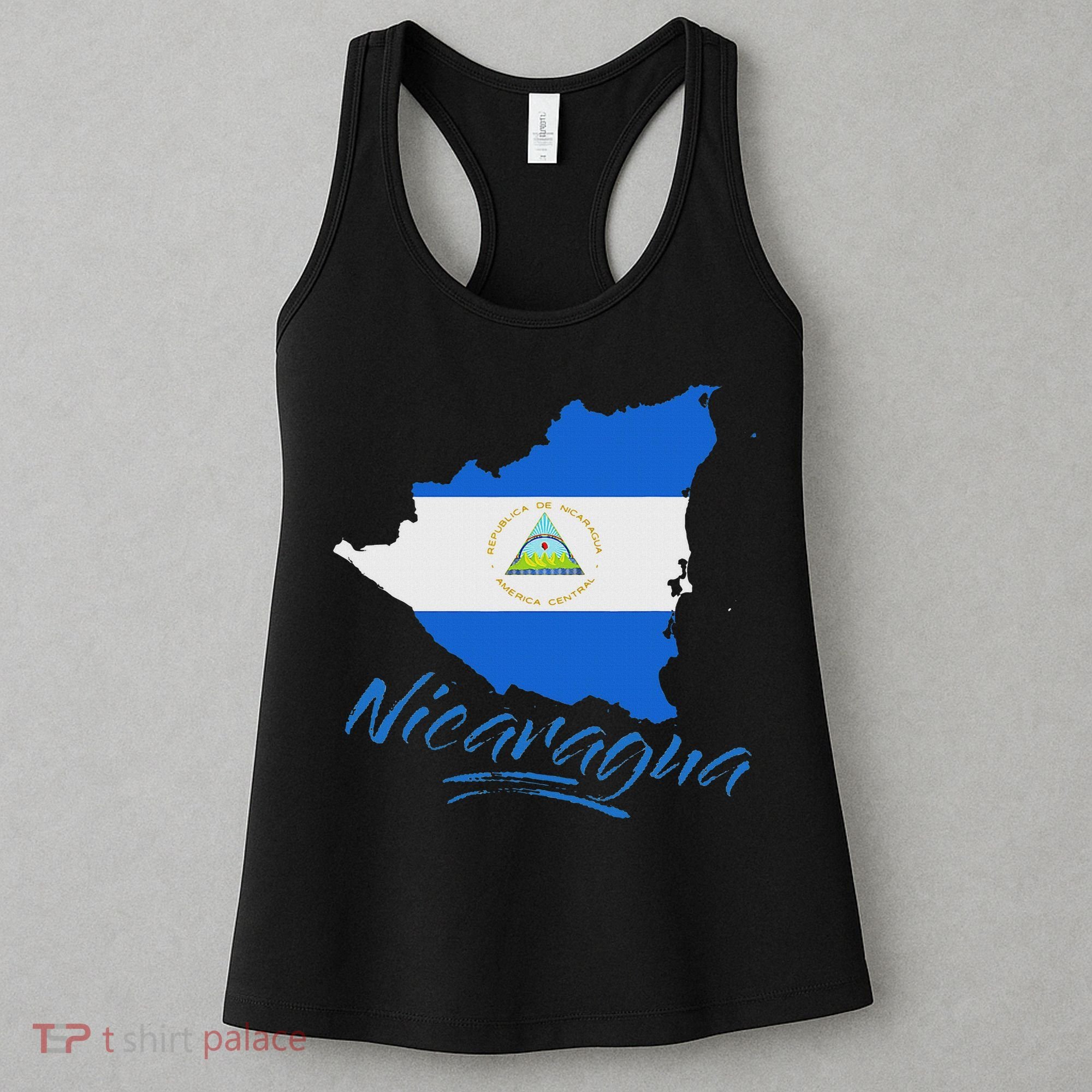 Nicaragua Blue Flag Women De Nicaragua Women's Tank Top