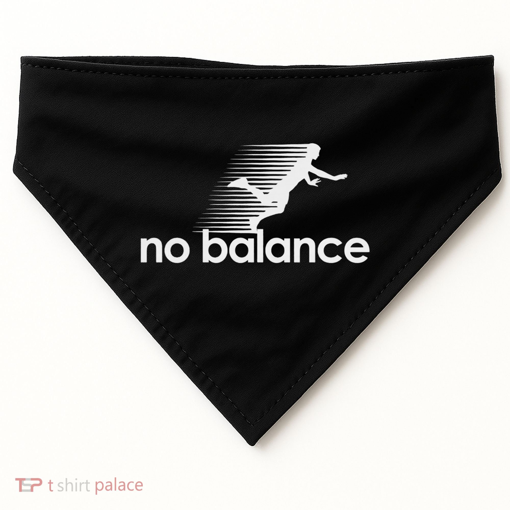 No Balance New Balance Funny USA-Made Doggie Bandana