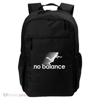 No Balance New Balance Funny Backpack
