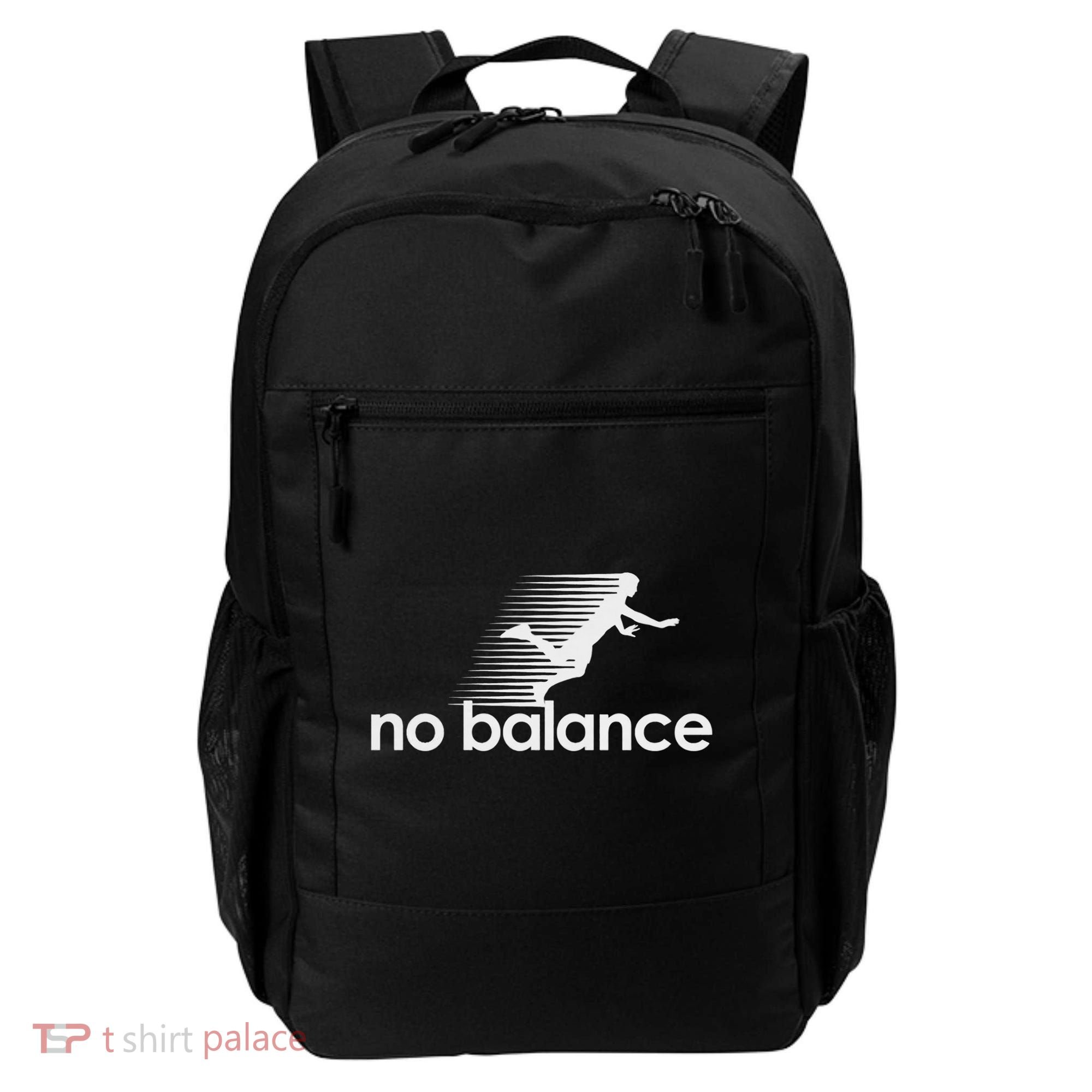 No Balance New Balance Funny Backpack