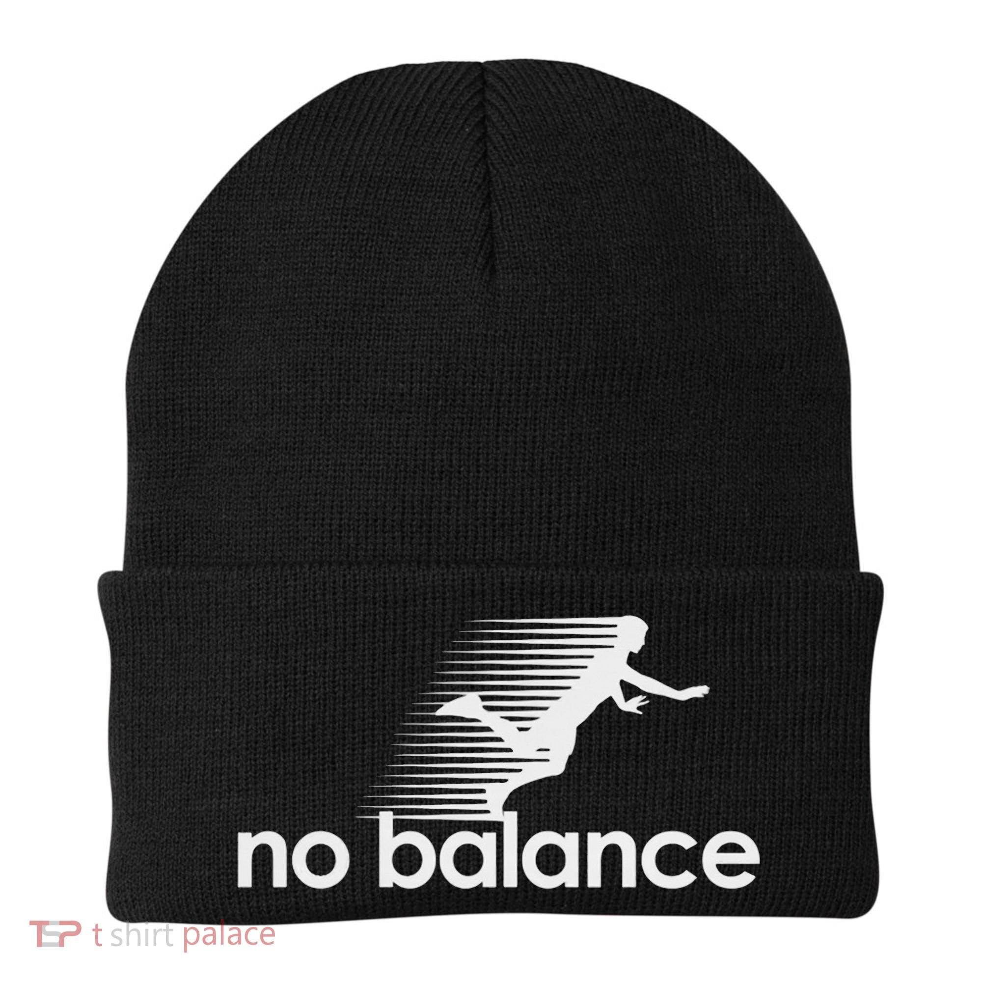 No Balance New Balance Funny Beanie