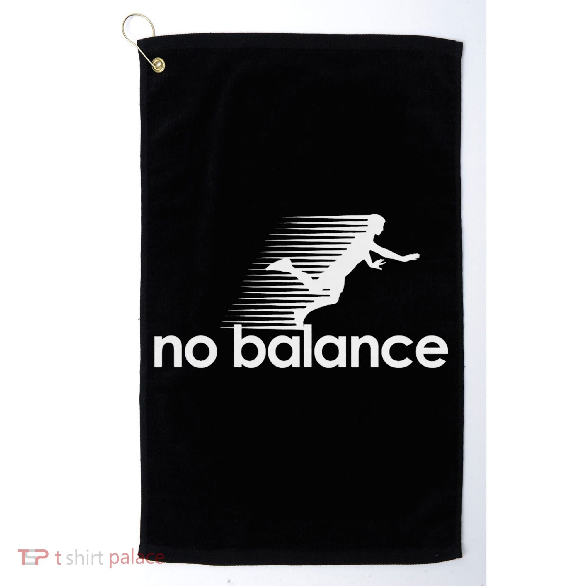 No Balance New Balance Funny Golf Towel