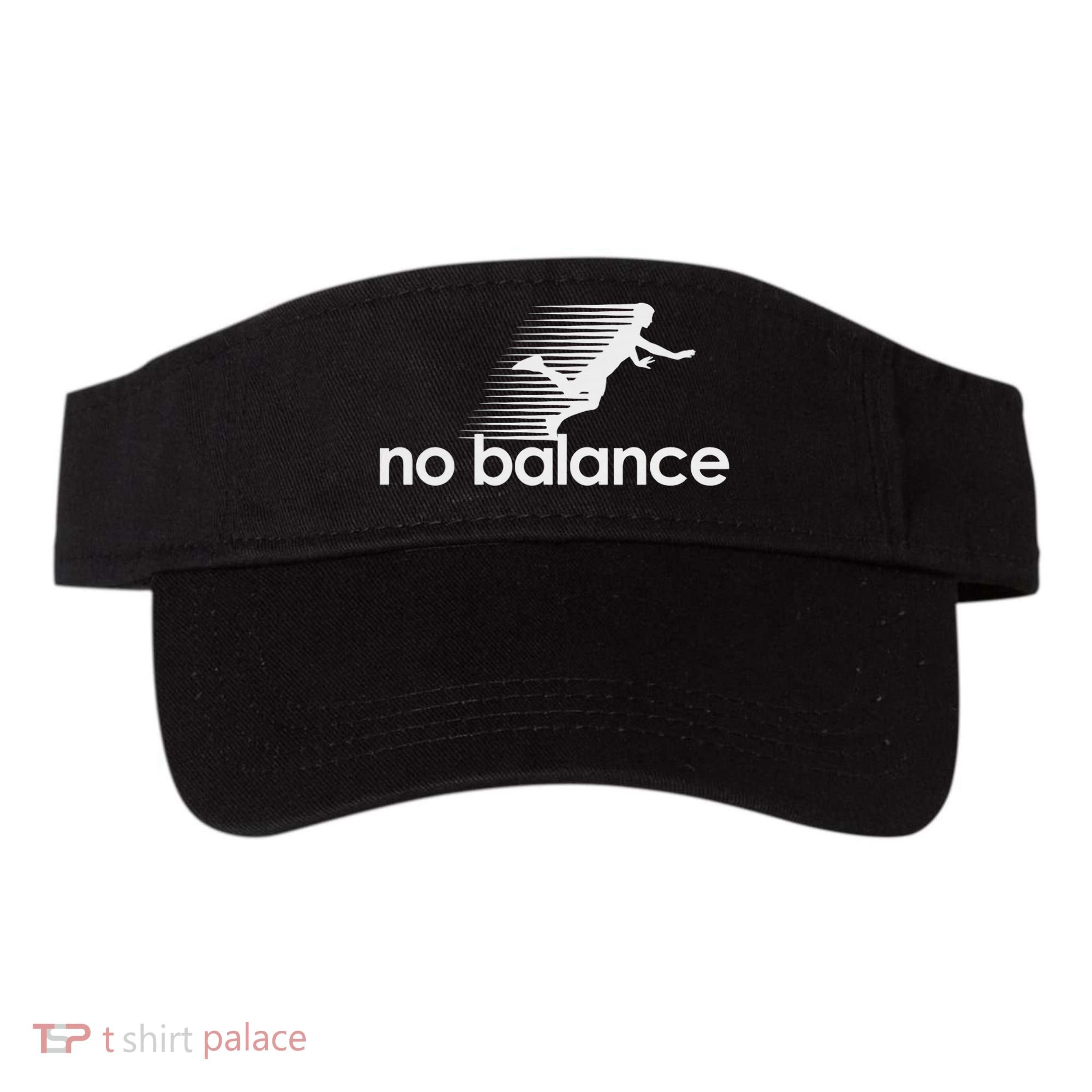 No Balance New Balance Funny Visor