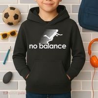 No Balance New Balance Funny Kids Hoodie thumb 2
