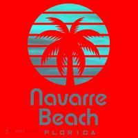 Navarre Beach Florida Santa Hat thumb 1