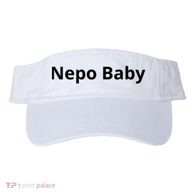 Nepo Baby Funny Celebrity Visor