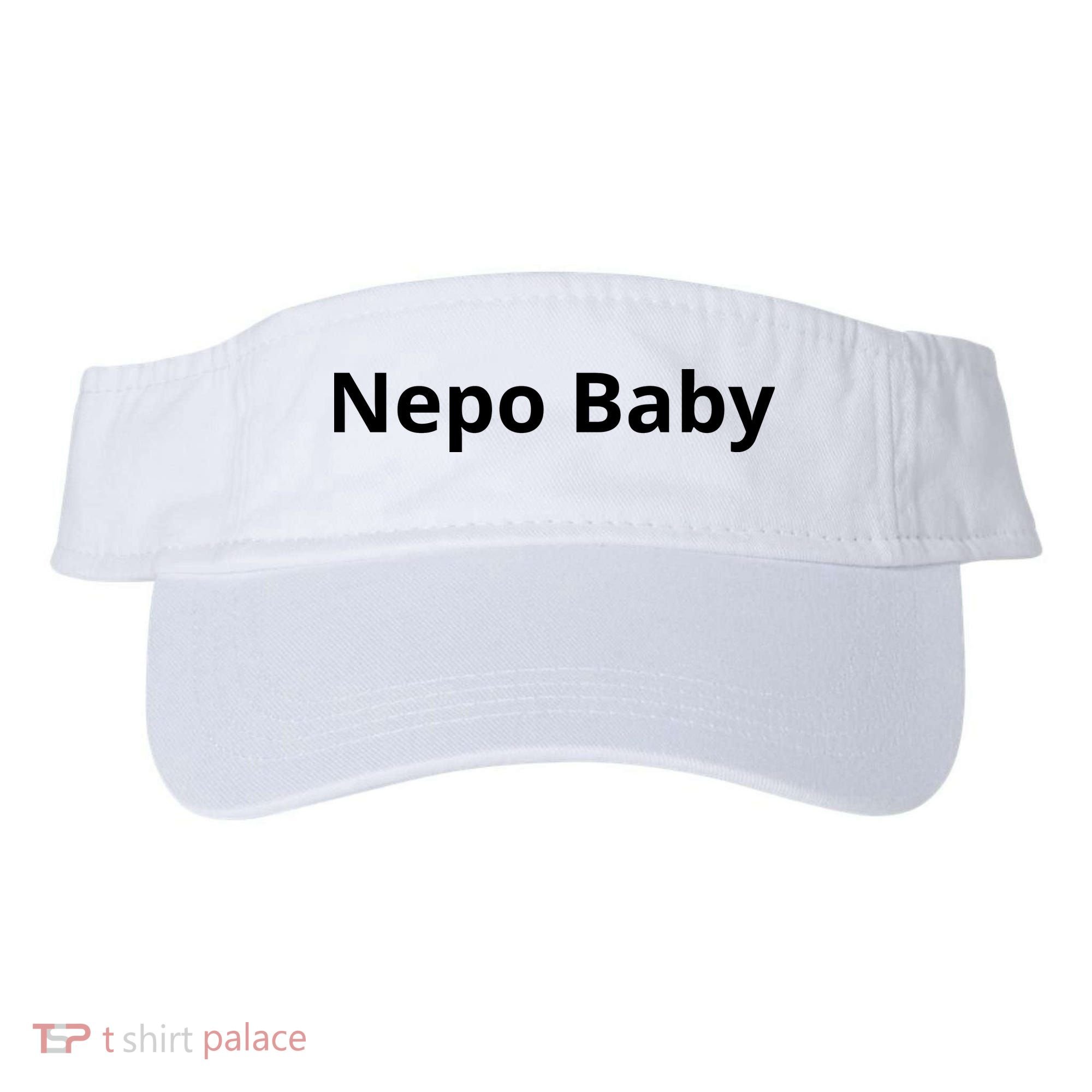 Nepo Baby Funny Celebrity Visor