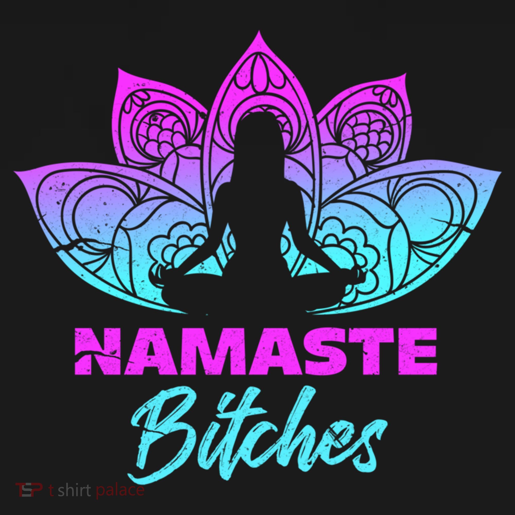 Namaste Bitchs Funny Yoga Meditation Funny Gift Women's Hoodie