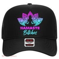 Namaste Bitchs Funny Yoga Meditation Funny Gift Hat thumb 0