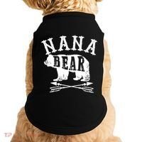 Nana Bear Grandmother Mothers Day Gift Doggie Tank thumb 0