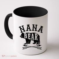 Nana Bear Grandmother Mothers Day Gift Coffee Mug thumb 0
