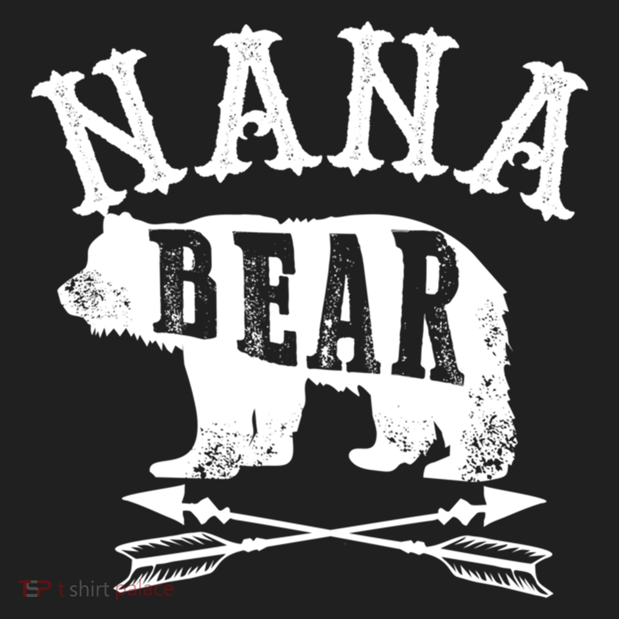 Nana Bear Grandmother Mothers Day Gift Beanie