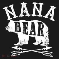 Nana Bear Grandmother Mothers Day Gift Women's Hoodie thumb 2
