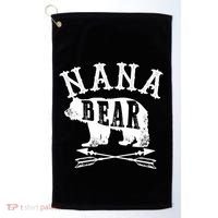 Nana Bear Grandmother Mothers Day Gift Golf Towel thumb 0