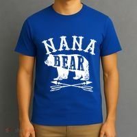 Nana Bear Grandmother Mothers Day Gift T-Shirt thumb 3