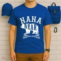 Nana Bear Grandmother Mothers Day Gift T-Shirt thumb 6
