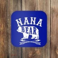 Nana Bear Grandmother Mothers Day Gift Coaster thumb 0
