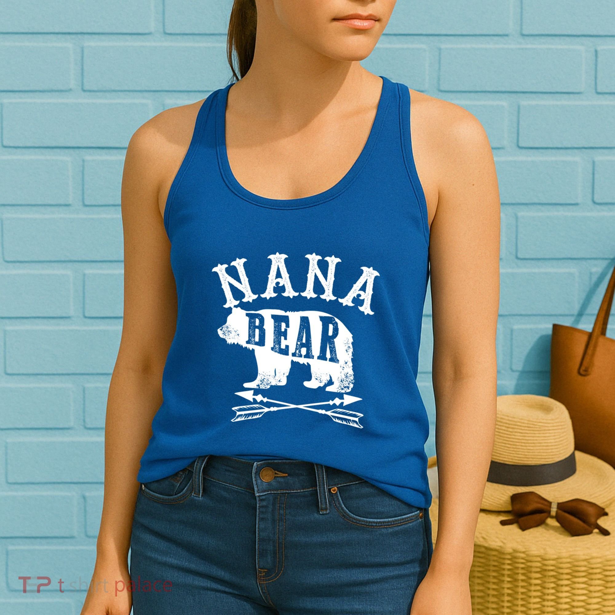 Nana Bear Grandmother Mothers Day Gift Women's Tank Top