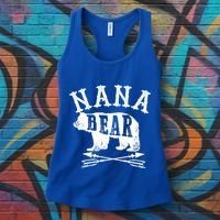 Nana Bear Grandmother Mothers Day Gift Women's Tank Top thumb 3