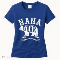 Nana Bear Grandmother Mothers Day Gift Women's T-Shirt thumb 0