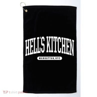 Nyc Borough HellS Kitchen Manhattan New York Golf Towel
