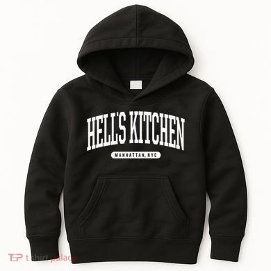 Nyc Borough HellS Kitchen Manhattan New York Kids Hoodie