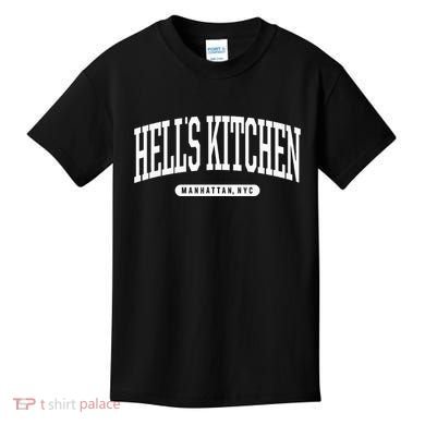 Nyc Borough HellS Kitchen Manhattan New York Kids T-Shirt