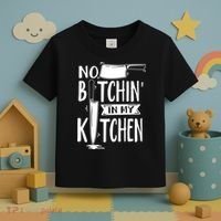 No Bitchin In My Kitchen Funny Executive Chef Toddler T-Shirt thumb 3