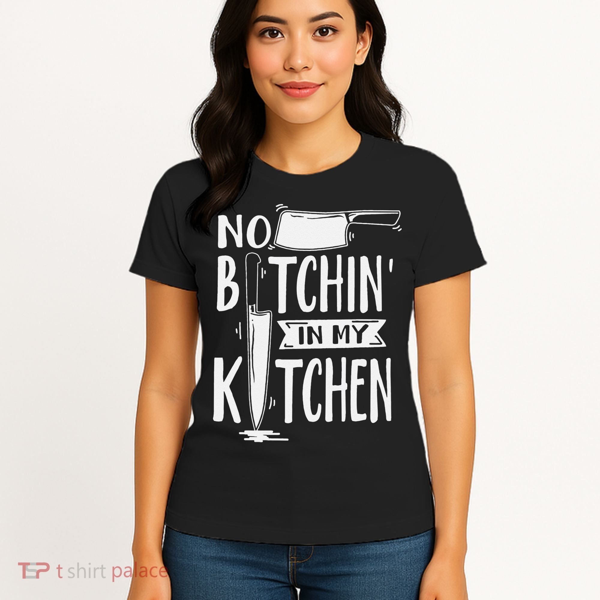 No Bitchin' In My Kitchen Funny Executive Chef Women's T-Shirt