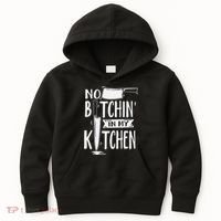 No Bitchin' In My Kitchen Funny Executive Chef Kids Hoodie thumb 0