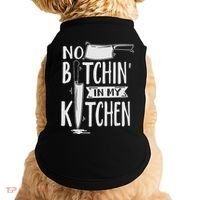 No Bitchin In My Kitchen Funny Executive Chef Doggie Tank thumb 0
