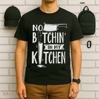 No Bitchin In My Kitchen Funny Executive Chef T-Shirt thumb 6