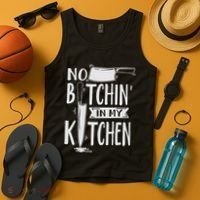 No Bitchin In My Kitchen Funny Executive Chef Tank Top thumb 4