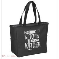 No Bitchin In My Kitchen Funny Executive Chef Tote Bag thumb 2