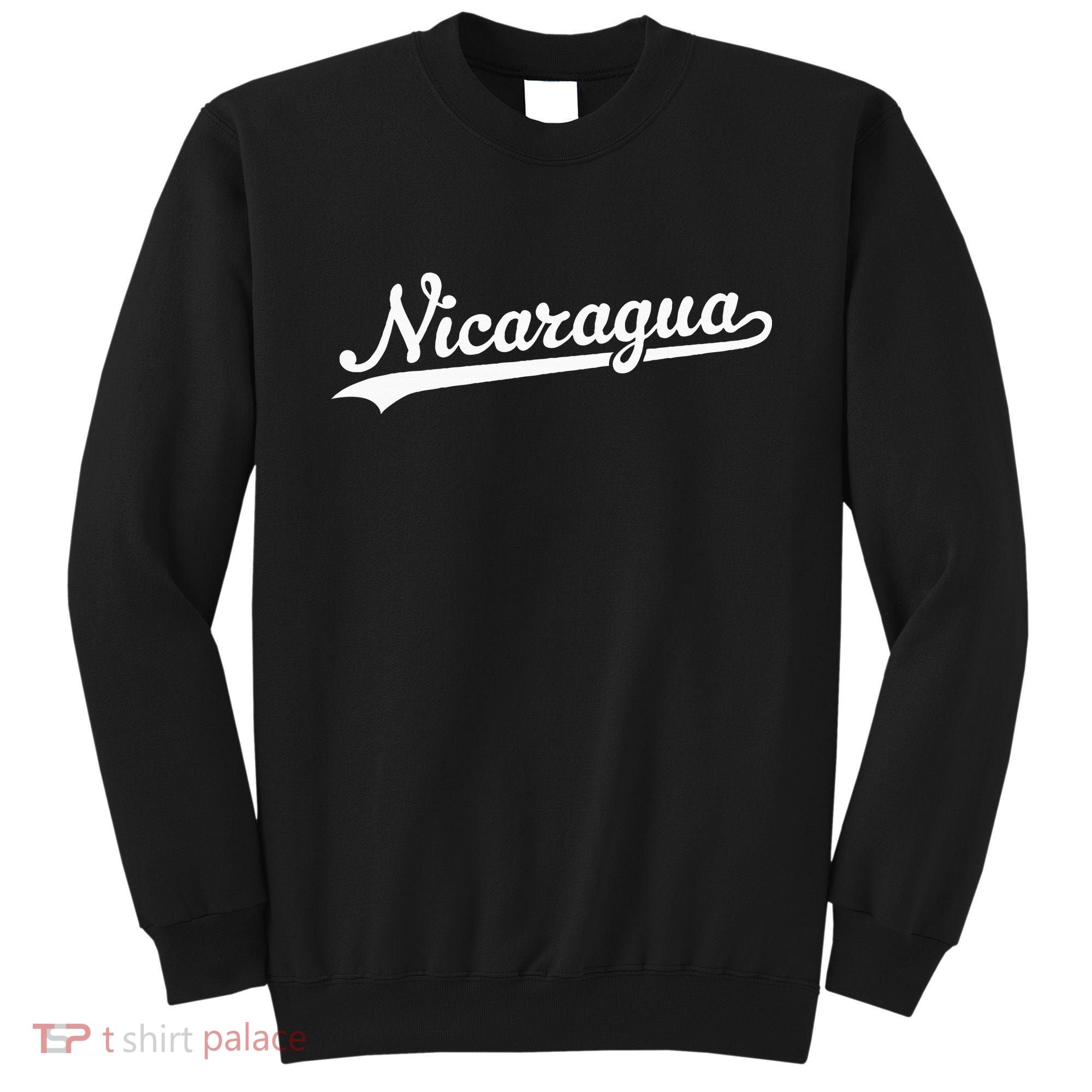 Nicaragua Baseball Jersey Script With Swoosh Sweatshirt
