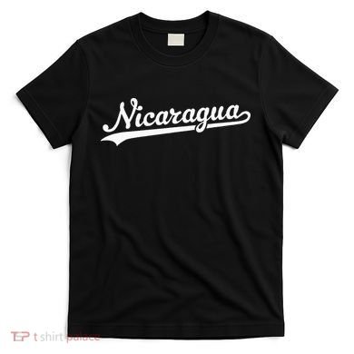 Nicaragua Baseball Jersey Script With Swoosh T-Shirt