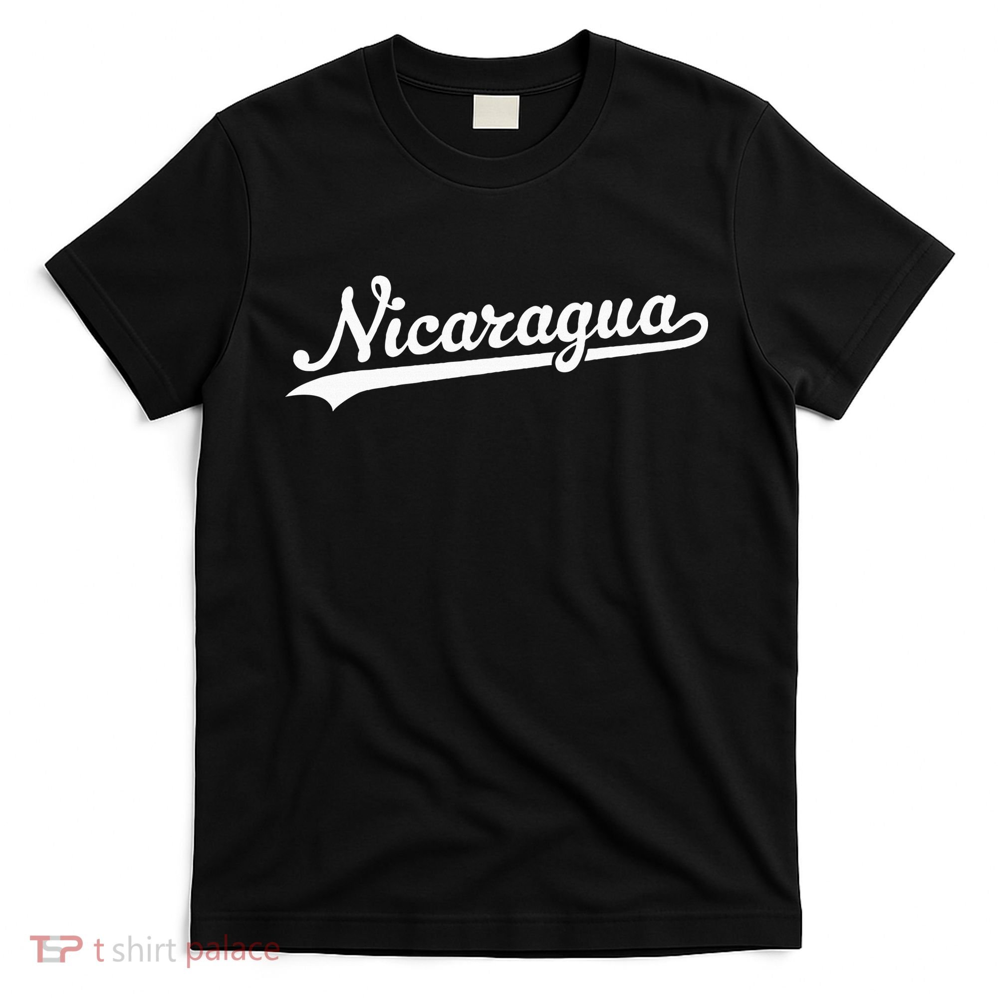 Nicaragua Baseball Jersey Script With Swoosh T-Shirt