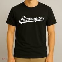 Nicaragua Baseball Jersey Script With Swoosh T-Shirt thumb 3