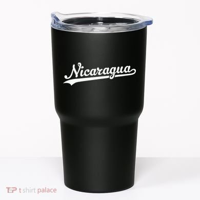 Nicaragua Baseball Jersey Script With Swoosh Tumbler
